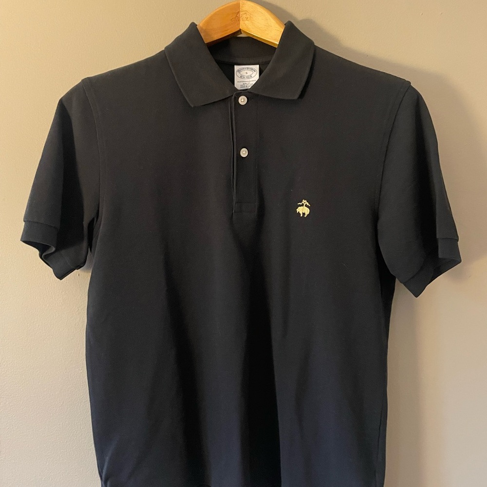 Men’s Black Brooks Brothers Polo